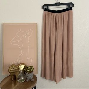 Zara Blush Wide Leg Pants